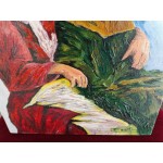 Малка картина масло на платно Испания - 3811 - КК5